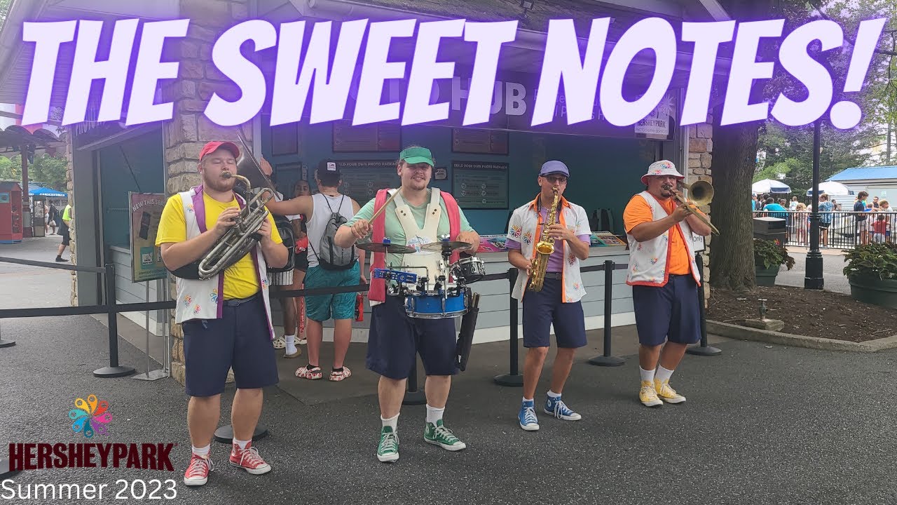 Sweet Notes Band Performance The Sweet Notes! Hersheypark Band! Summer 2023! - YouTube