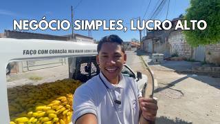 COMO GANHAR MUITO DINHEIRO VENDENDO BANANA (mostrei na pratica)