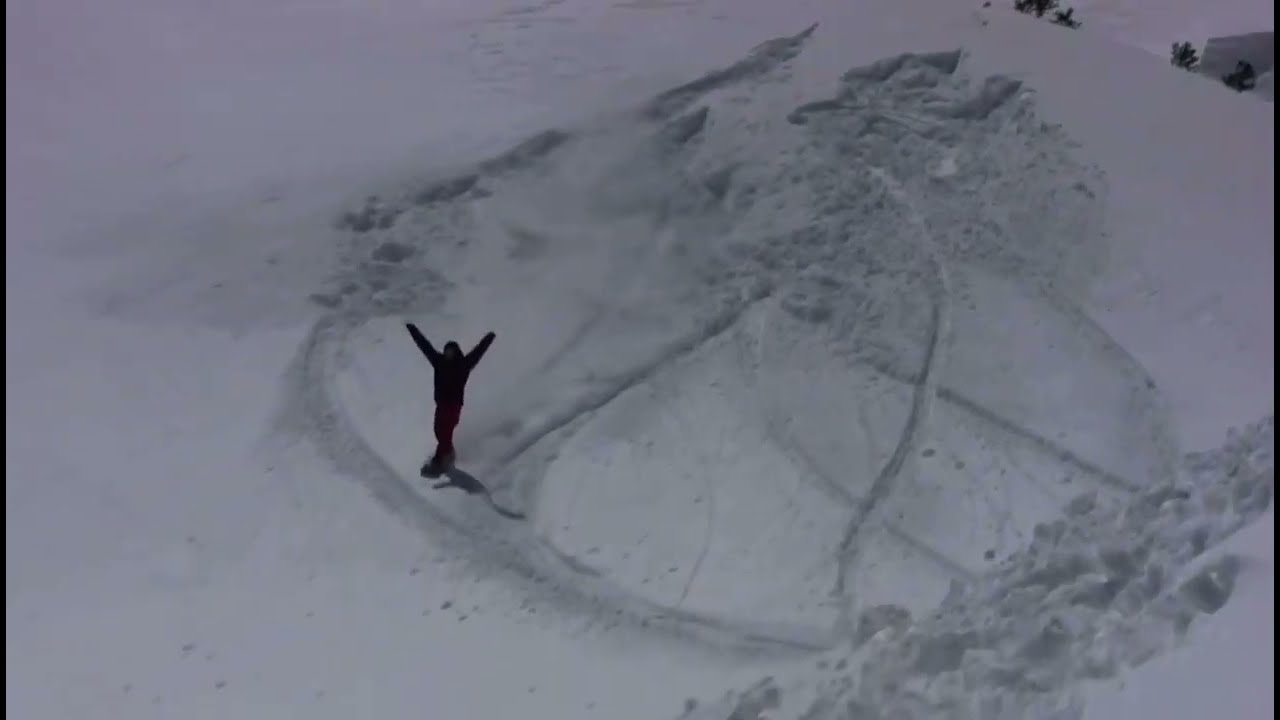 Landing a dream trick- Backside 1080 Double Cork Snowboarding