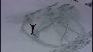 Landing a dream trick- Backside 1080 Double Cork Snowboarding