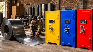 Top 4 High-Security Safe Locker Manufacturing Processes | Amazing Pakistani Factory 