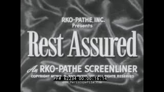 1955 HOTEL MANAGEMENT FILM  HOTEL ASTOR  MAYFLOWER HOTEL  62234