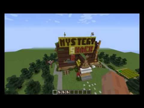 Хижина чудес майнкрафт карта