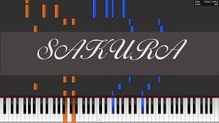 【piano】Sakura (嵐) 採譜してみた (Sakura   ARASHI)