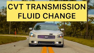 7th gen Nissan Maxima CVT TRANSMISSION fluid change