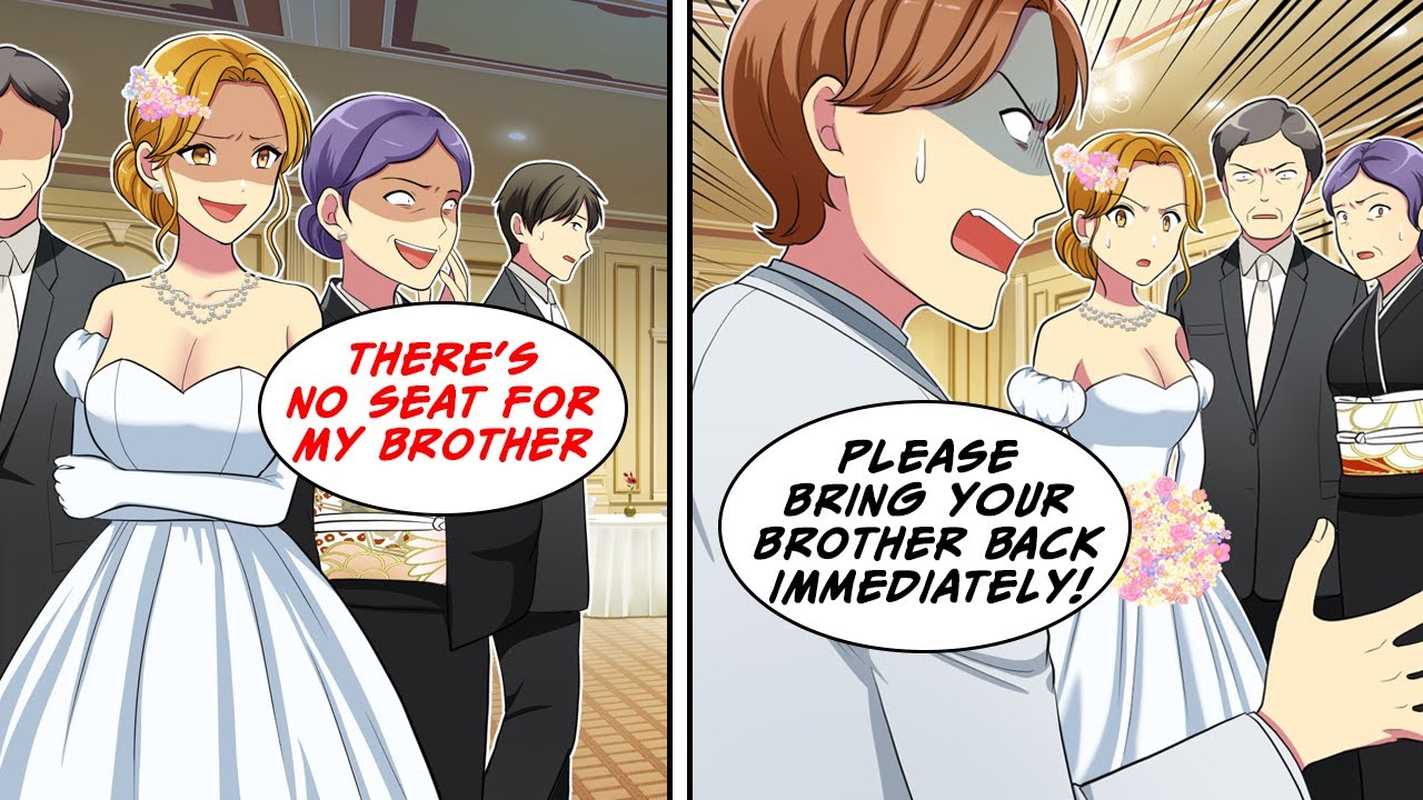 [Manga Dub] I had no seat at My sister's wedding, so I left and the Groom panicked...!? [RomCom]