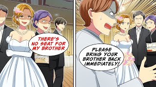 [Manga Dub] I had no seat at My sister's wedding, so I left and the Groom panicked...! [RomCom]