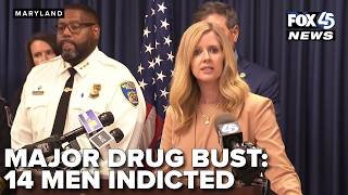 DRUG BUST: 14 men face federal indictment in Baltimore drug operation investigation