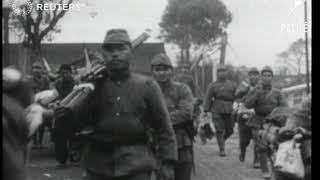 Japanese victory parade in Shanghai (1938)