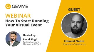 Episode 01 - How to Run a Virtual Event