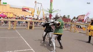 Kat's First Fight in Armour - St Kilda Fest 9/2/20 screenshot 5