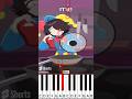 When Grilling Meat | Poppy Playtime 5 Animation (@fash) - Octave Piano Tutorial