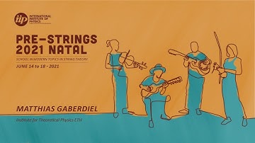 Matthias Gaberdiel - Deriving AdS/CFT. Lecture III