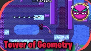 Tower of Geometry (Medium Demon) - Geometry Dash 2.2