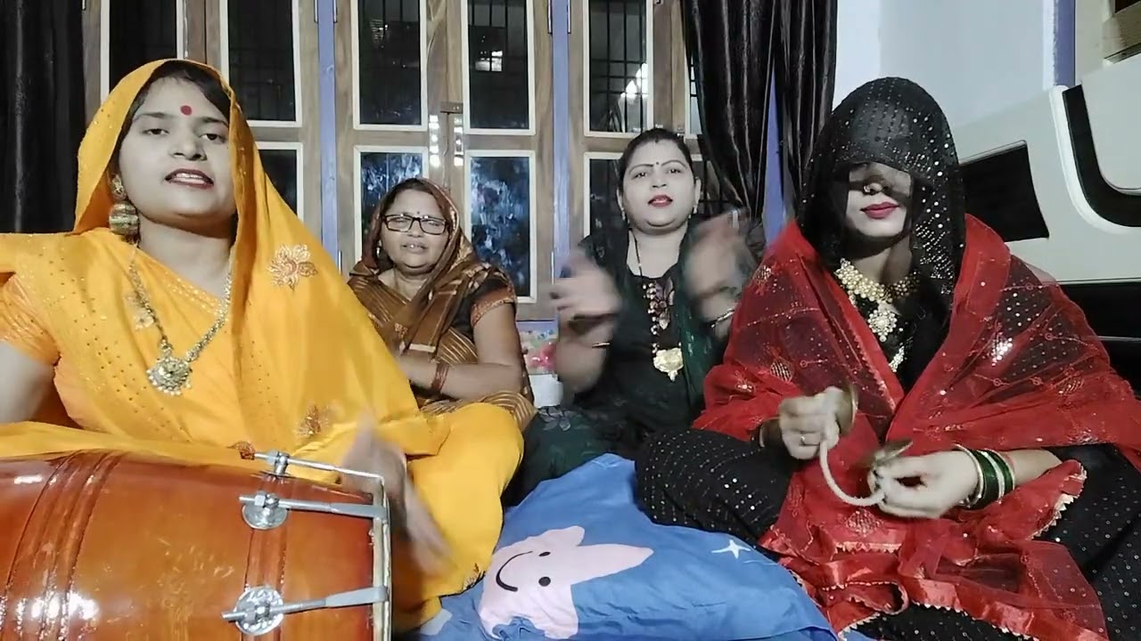 नई दुल्हन ने सुनाया बहुत ही सुंदर लोकगीत 😁 लाग जइये नजरिया हमको 🌹👌👌