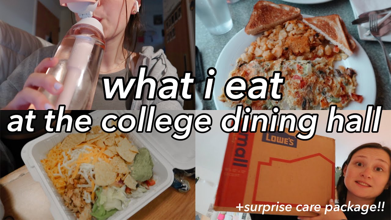 what i eat in a week: college meal plan | Pace University
