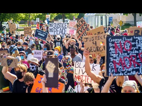 Live: Demonstrators Gather for George Floyd Protests Across the Country | NBC News