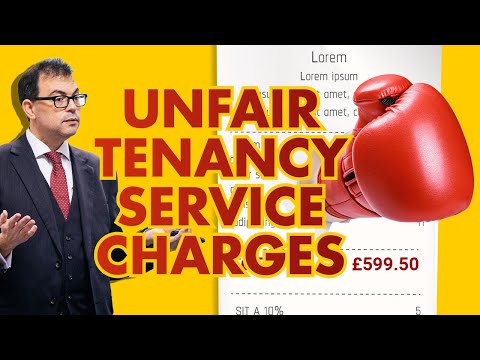 How to challenge unfair tenancy service charges