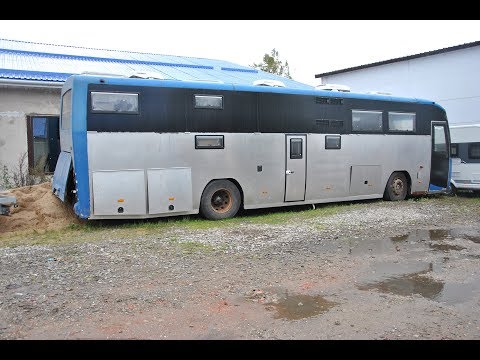 Брошенный автодом из автобуса ГолАЗ