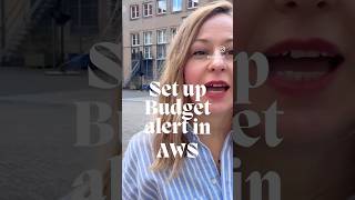How to set up alerts for AWS budget and costs! #aws #awscloud