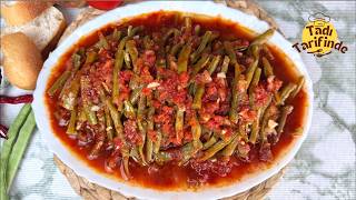 Zeytinyağlı Taze Fasulye 🫛 | Suyuna Bütün Bir Ekmek Feda Olsun 🤩🥖