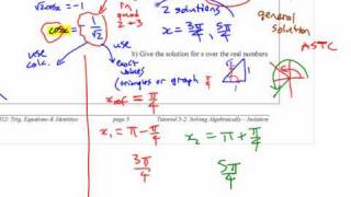 PM12 - 5.2 (3) Solving Trig Equations Algebraically (Isolation)