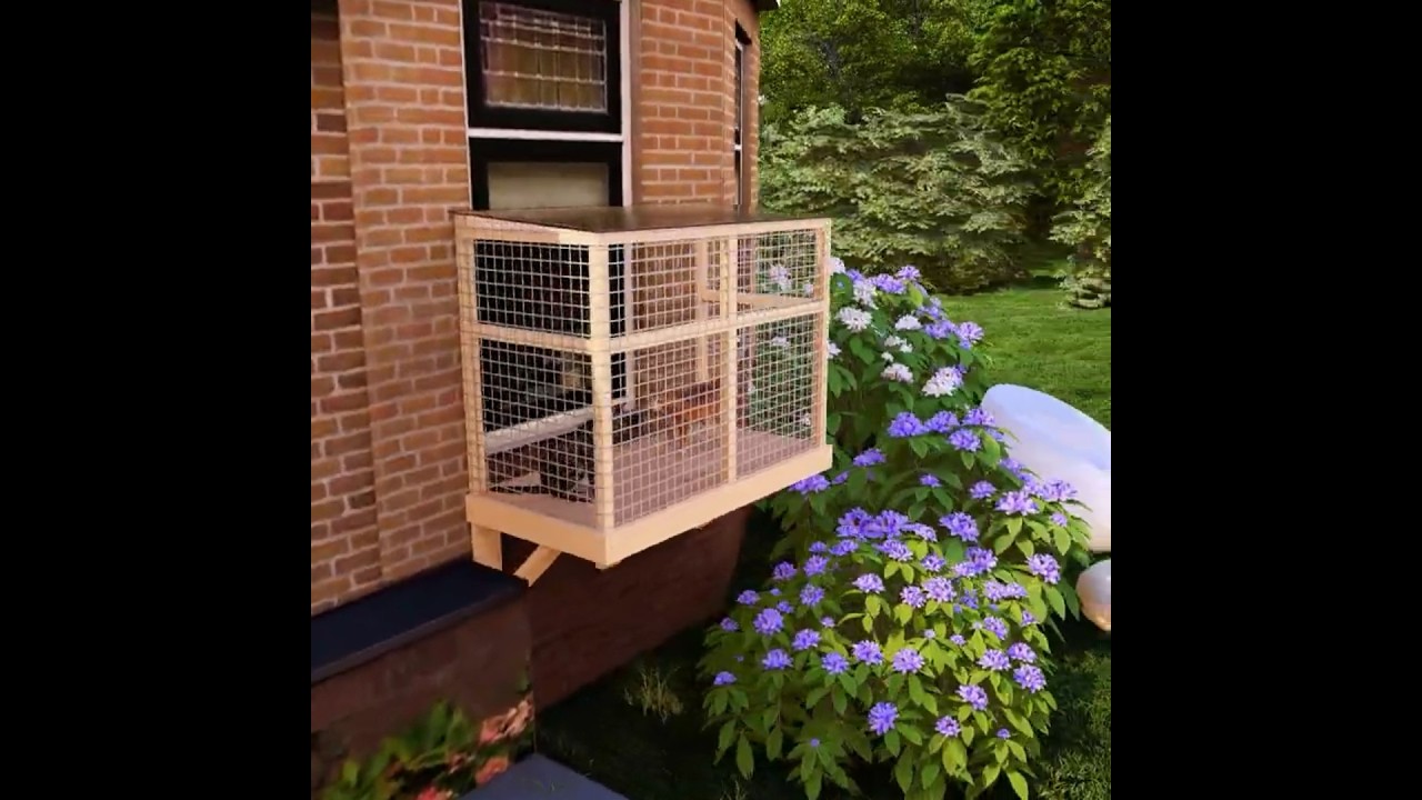 Window Catio Plans Secure & Fresh Air, Safe Outdoor Enjoyment 