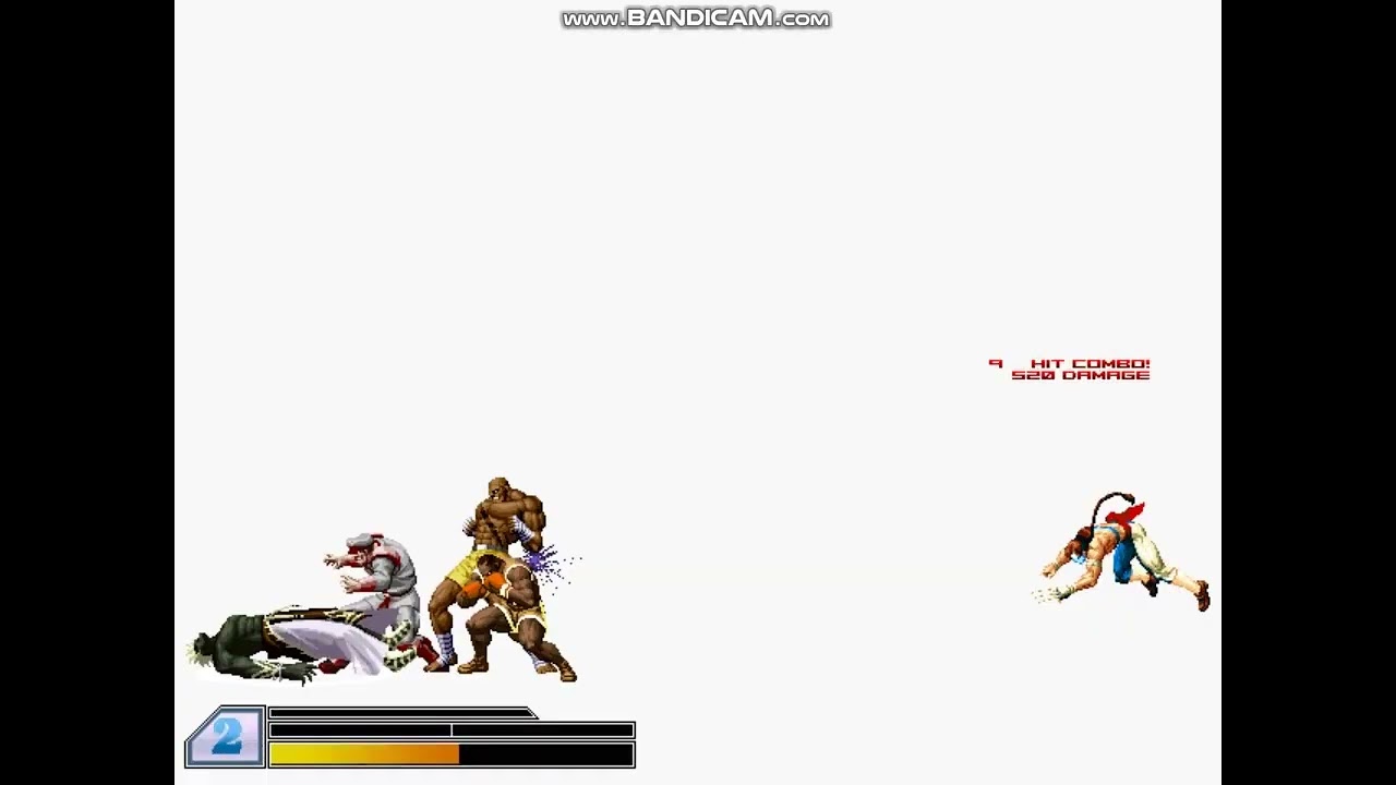 ikemen go mugen, kof max 6boss VS kof exum 1V4