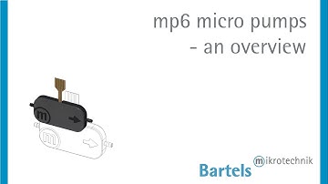 A short overview - Bartels mp6 Micropumps | Bartels Mikrotechnik