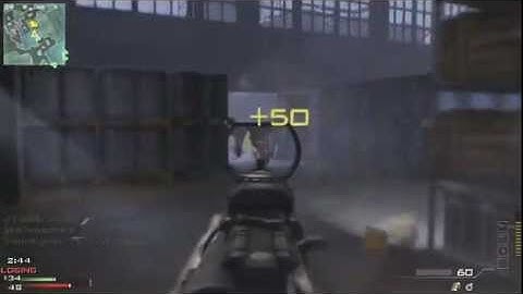 MW3 Call Of Duty AK-47 Triple Kill Outpost