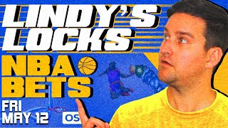 NBA Picks for EVERY Game Friday 5/12 | Best NBA Bets & Predictions | Lindy's Leans Likes & Locks