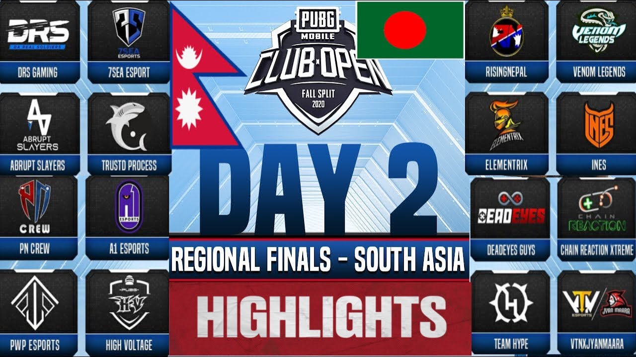 PMCO South Asia Regionals Finals Day 2 | HIGHLIGHTS | PUBG MOBILE CLUB OPEN