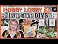 Hobby Lobby Clearance MAKEOVERS + DIYS! | DIY Hobby Lobby Decor 75% OFF! | Krafts by Katelyn