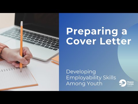 სამოტივაციო წერილის მომზადება / Preparing the Cover Letter