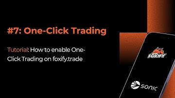 How to Enable One-Click Trading on Foxify