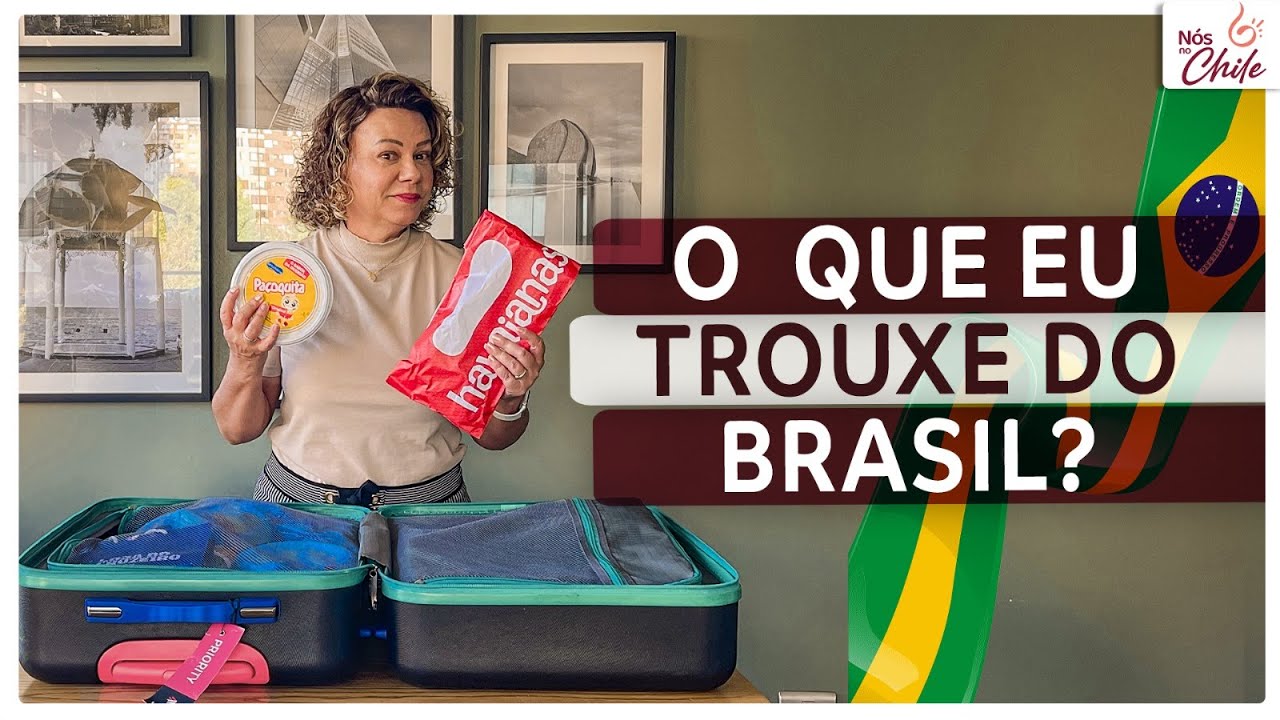 Mala do Brasil para o Chile: o que eu trouxe na minha mala? - YouTube