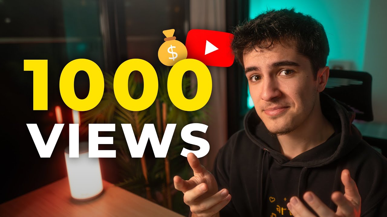 How Much YouTube Pays You For 1,000 Views In 2024 - YouTube