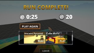 Sky Run 0:25 - WORLD RECORD TIED // Unbeatable Time!!! Pixel Strike 3D screenshot 2