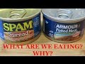 SPAM Spread vs. Potted Meat Throwdown!! - WHAT ARE WE EATING?  WHY??