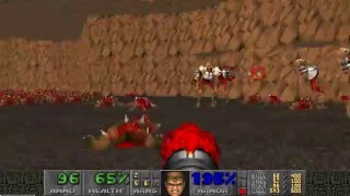 Doom 2: Okuplok Slaughter Map, UV-MAX [TAS] in 2:47:52