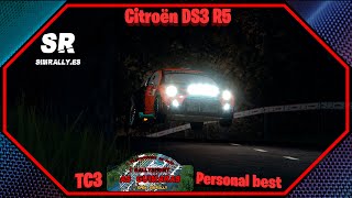 Rallysprint As Guimaras (Galicia) #1 // TC3 // Citroën DS3 R5 // Personal best // Assetto Corsa