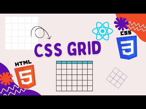Create grid using ReactJS and CSS Grid - CSS grid tutorial #css  #html #reactjs