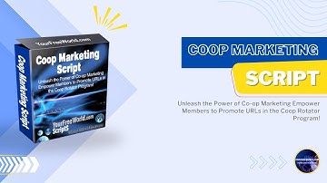 PHP Co-op Marketing Site Script Admin area - How to Use
