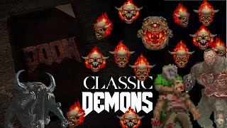 Doom: A Field Guide to Classic Demons Part 5 (Pain Elemental, Revenant, Spider Demon, Zombie)