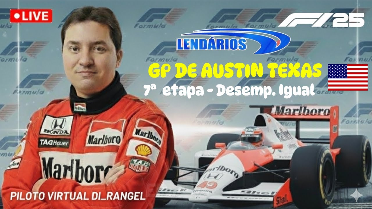 GP Austin Texas LendariosF1 28/10/25 F1 2025 7a etapa