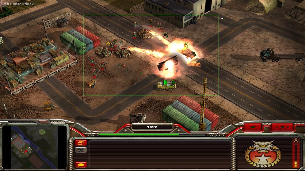 Command and Conquer Generals | China Mission 1 | Brutal Difficulty ...