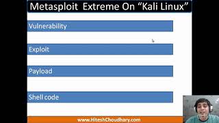 Lecture 6 Terminologies and requirement of Metasploit (Metasploit Extreme on Kali Linux) 2020