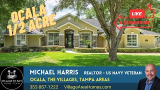 4730 SE 50th PL. Ocala - Walkthrough - half acre - GREAT HOME🏡