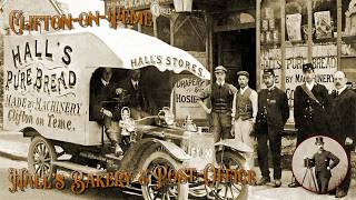 Clifton-on-Teme  :  Fred Hall's Bakery, Shop, Post-Office and Delivery Van, 1912