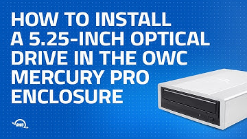 How to Install a 5.25-Inch Optical Drive in the OWC Mercury Pro (2021 Revision)